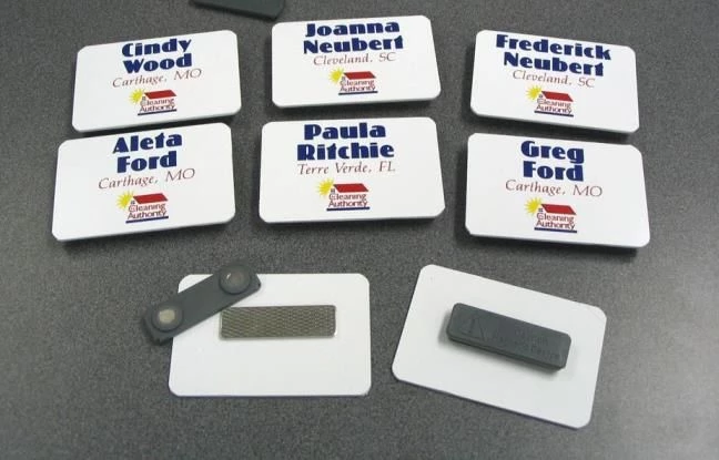 BN004 - Custom Badges & Name Plates for Service & Trade Organizations