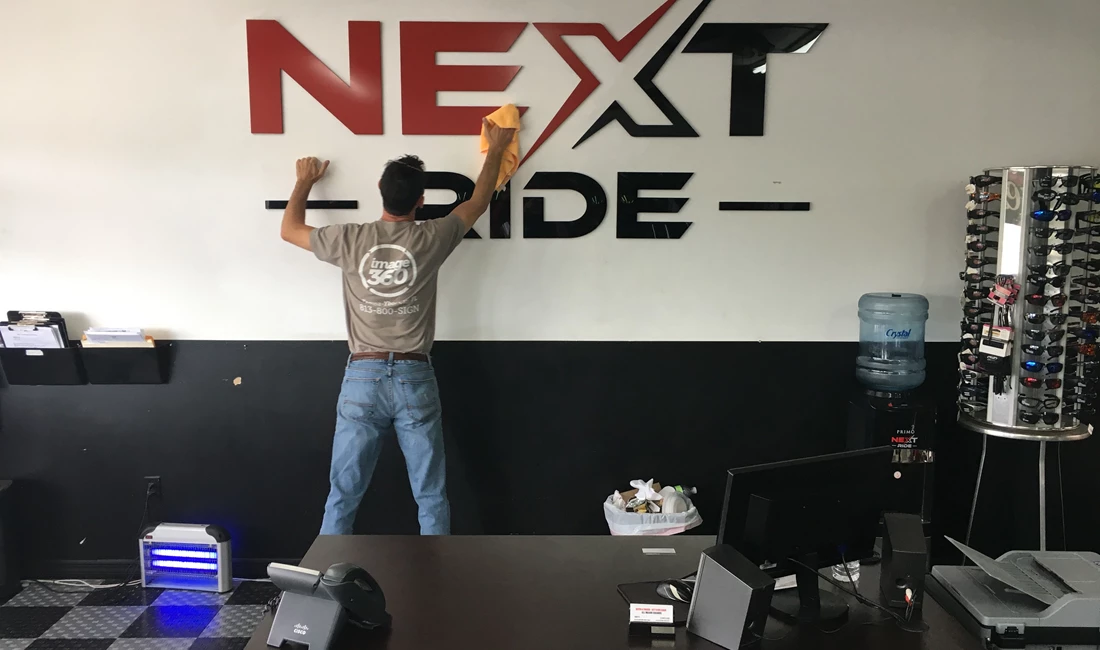 NEXT Ride Motorcycles 3D Signs & Dimensional Letters