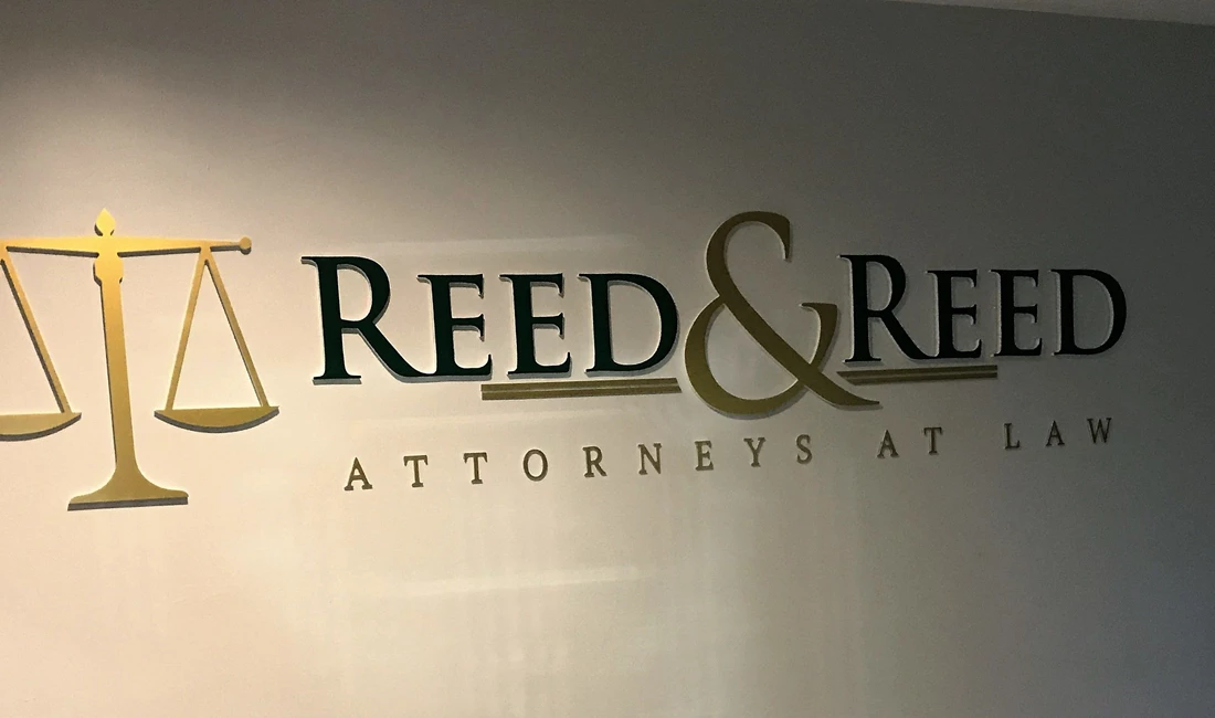 Reed & Reed Entry Lobby 3D Signs & Dimensional Letters