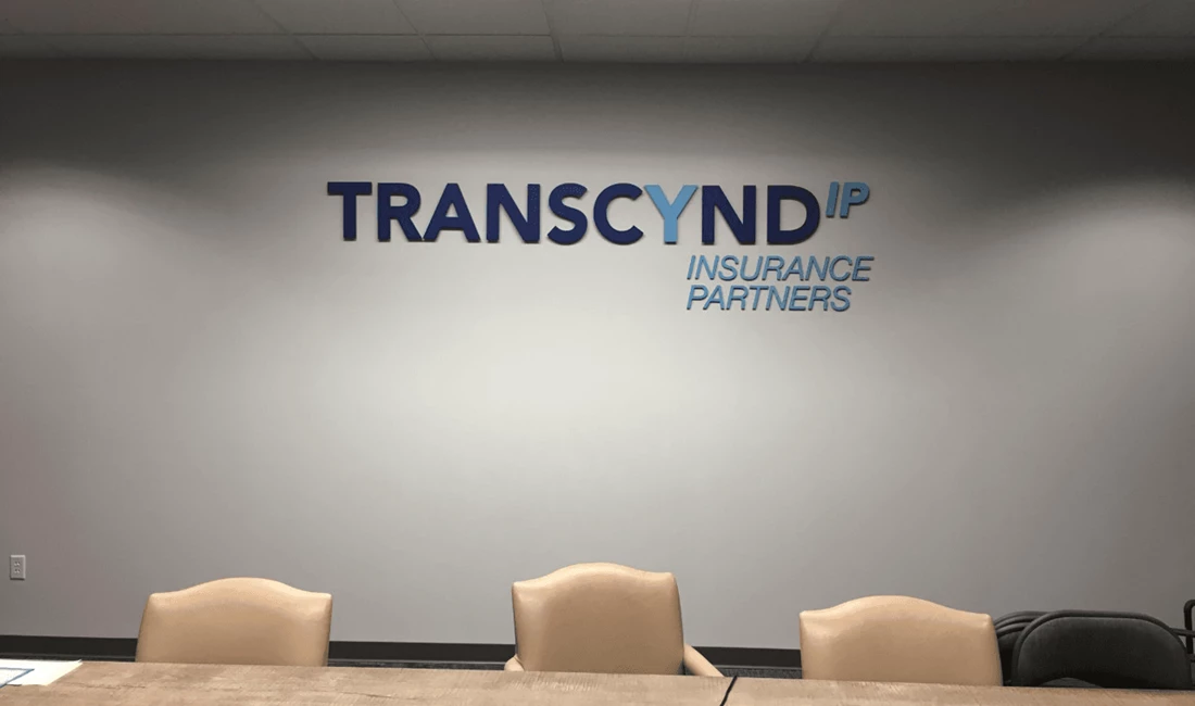 Transcynd Conference Room 3D Signs & Dimensional Letters
