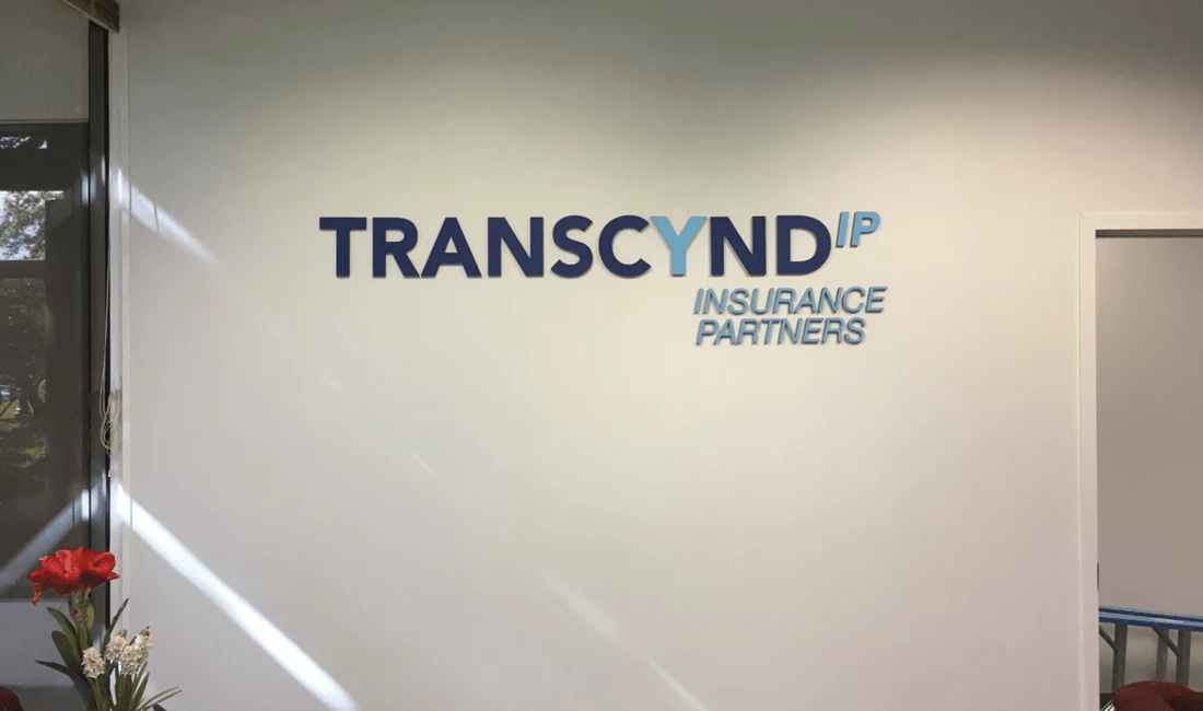 Transcynd Lobby 3D Signs & Dimensional Letters