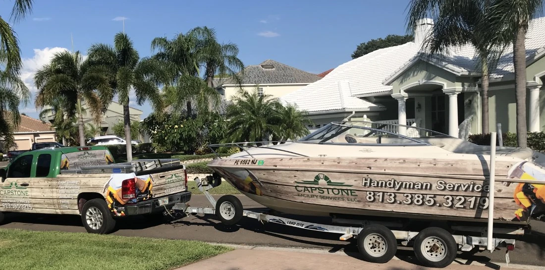 Boat and Truck Wrap by Image360 Tampa Ybor City