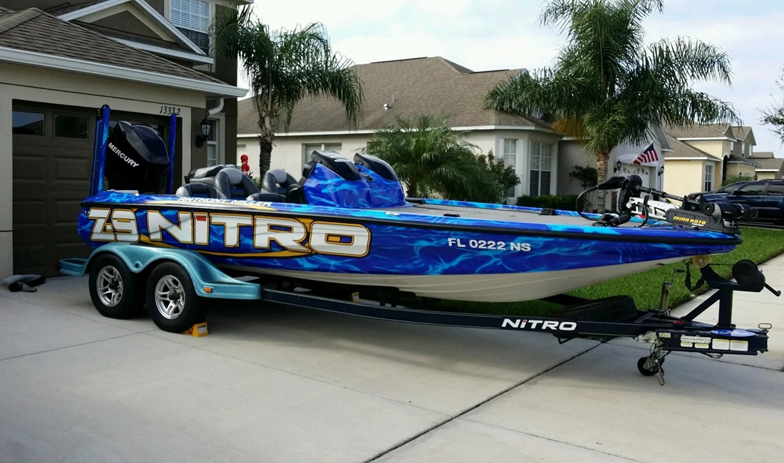 Nitro Boat Wrap