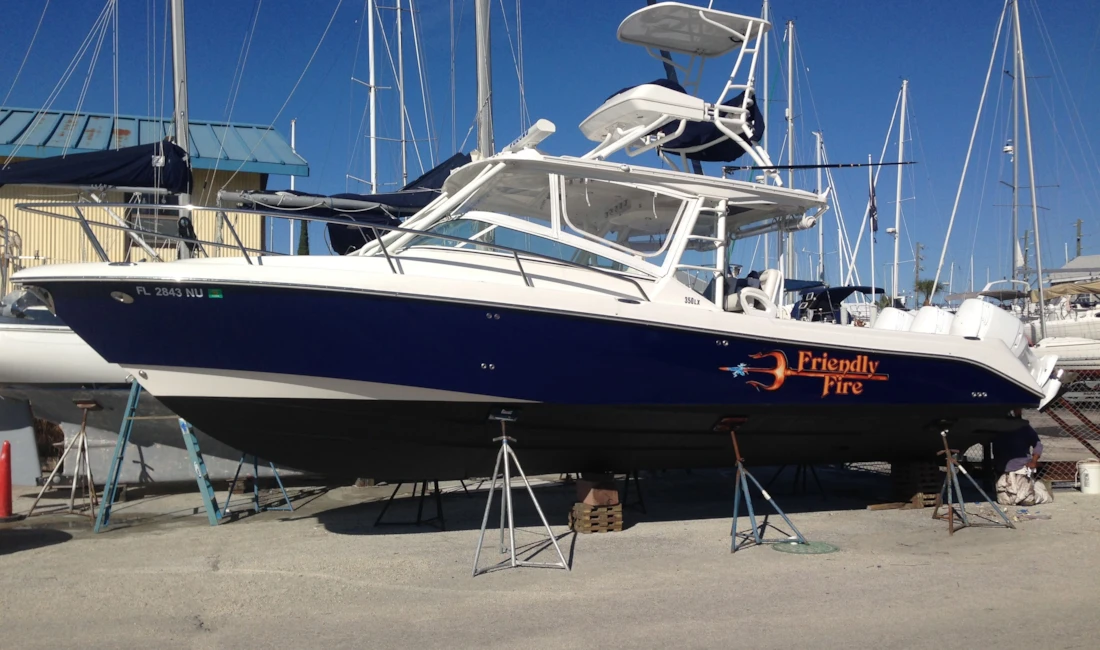 Color Change Boat Wrap