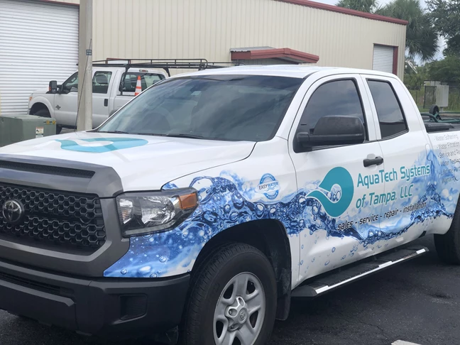 Aqua Tech Systems Full Vehicle Truck Wraps