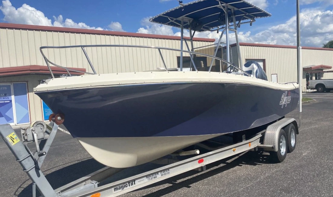 Color Shifting Boat Wrap Full Vehicle Wraps