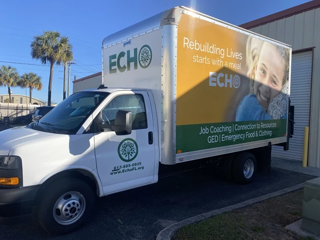EXHO Box Truck Full Vehicle Wrap