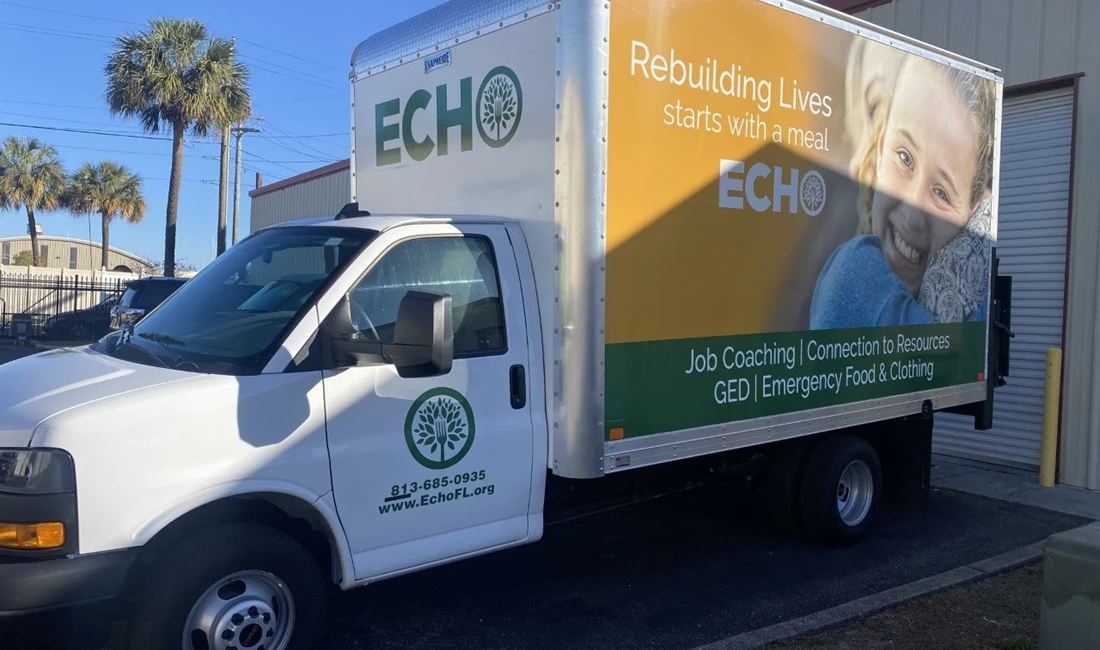 EXHO Box Truck Full Vehicle Wrap