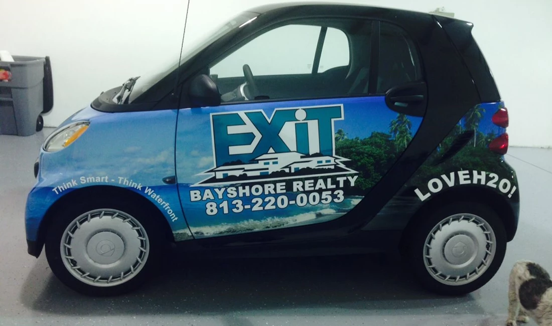 Exit Real Estate Car Wrap