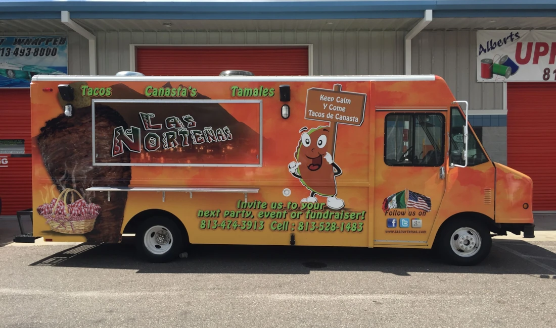 Food Truck Full Vehicle Wraps