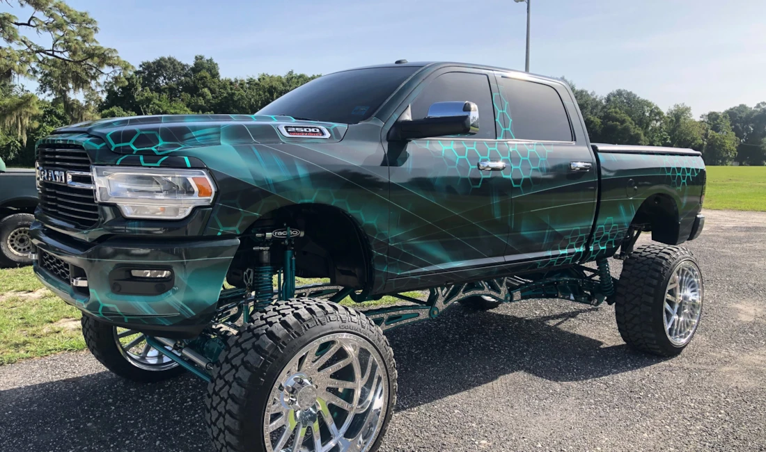 Four Wheel Full Vehicle Wraps