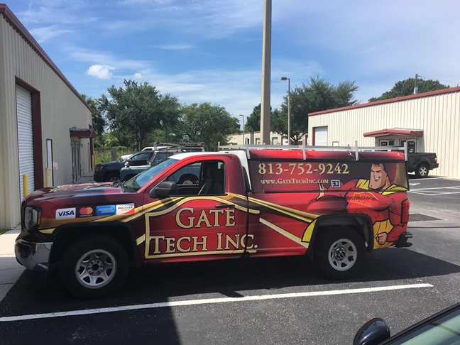 Gate Tech Truck Full Vehicle Wraps