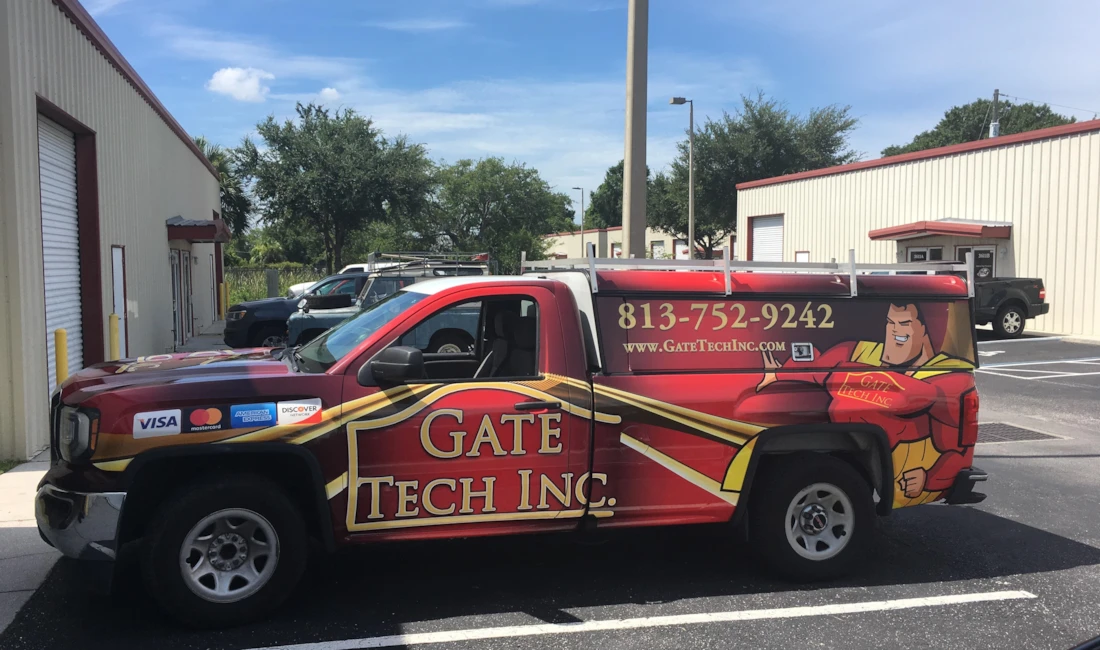 Gate Tech Truck Full Vehicle Wraps