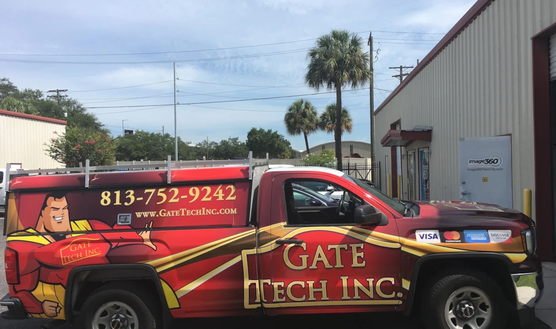 Gate Tech Fleet Truck Full Vehicle Wraps