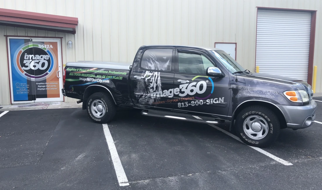 Image360 Tampa Ybor City Truck Wrap