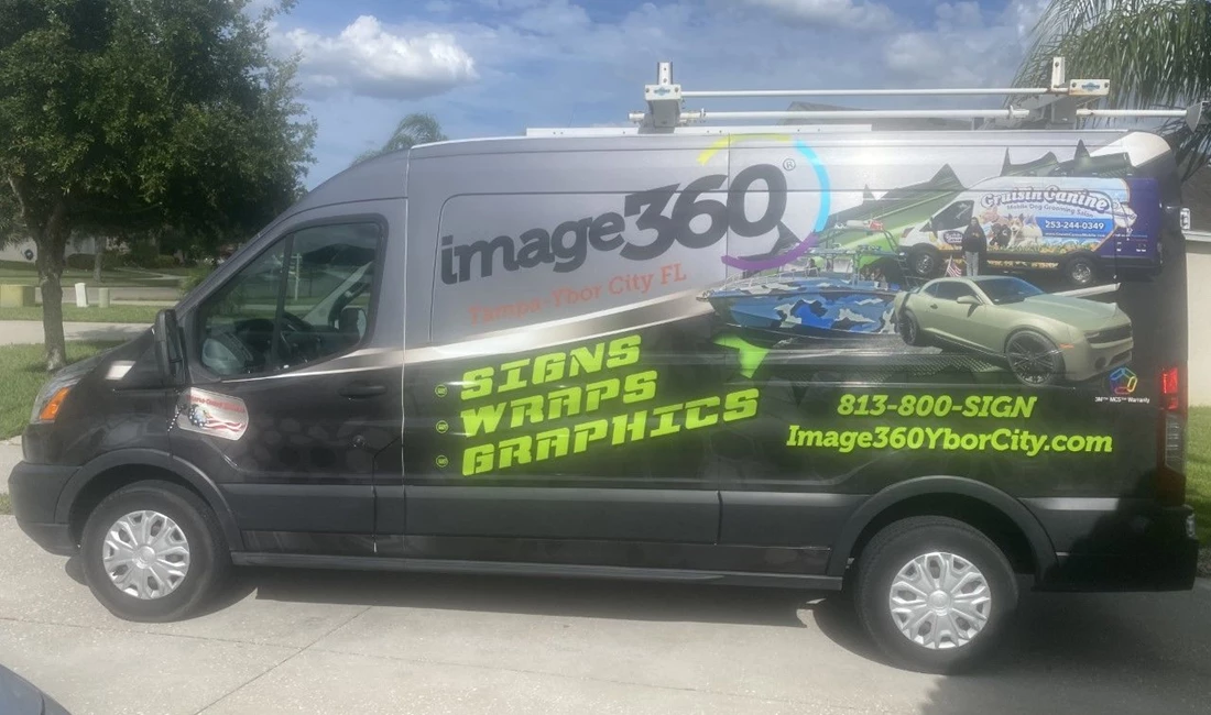Image360 Tampa Ybor City Full Vehicle Wraps and Fleet Wraps