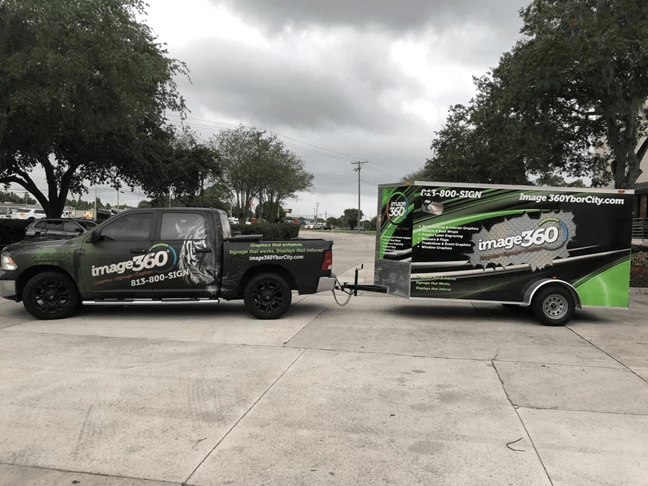Image360 Tampa Ybor City Full Vehicle and Trailer Wrap