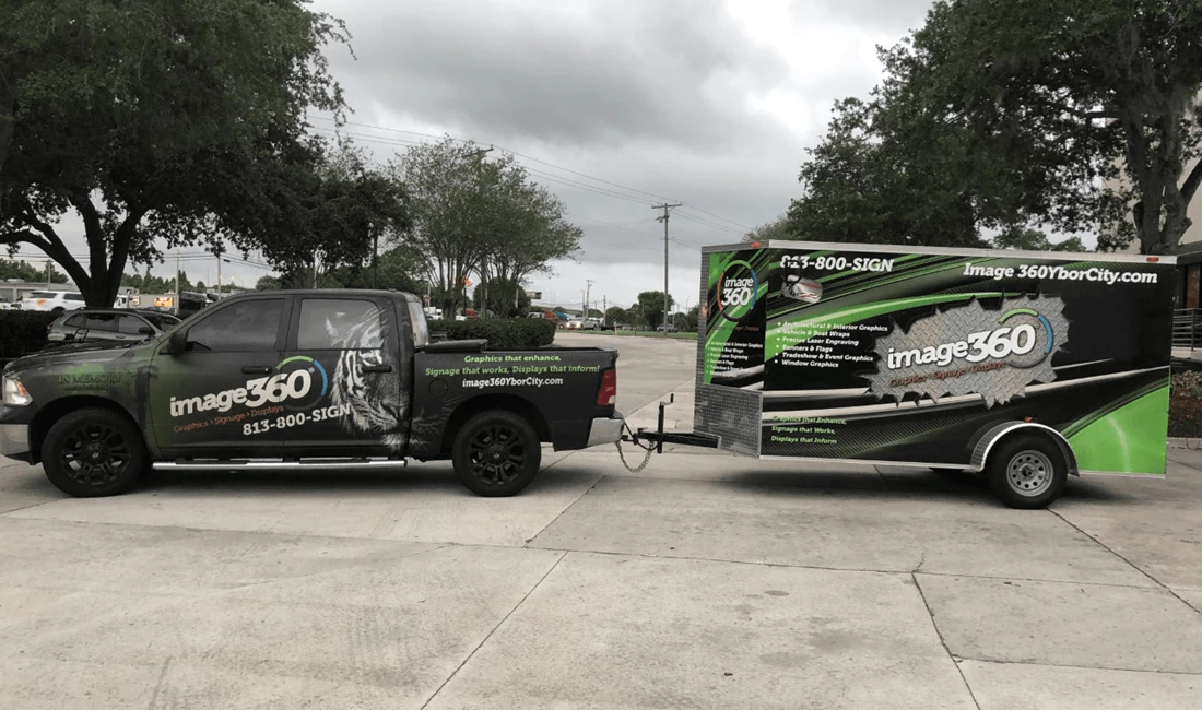 Image360 Tampa Ybor City Full Vehicle and Trailer Wrap