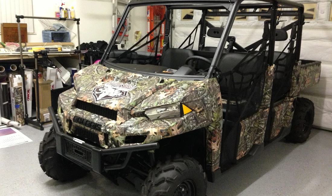 Offroad Vehicle Trophy Taker Outdoors Wrap