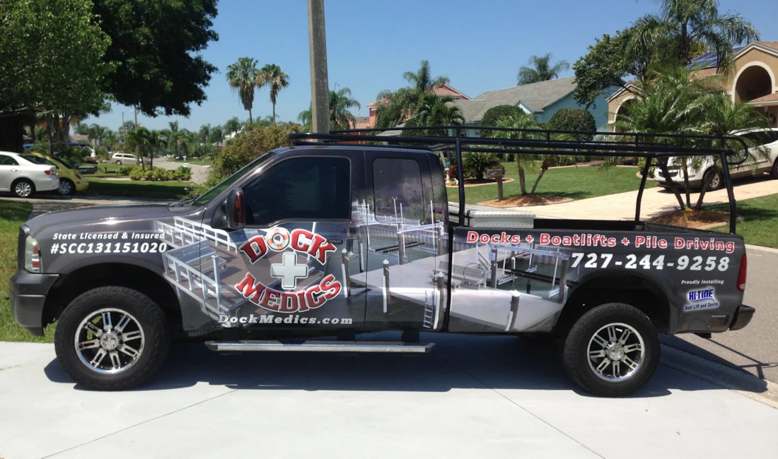 Dock Medics Truck Wrap