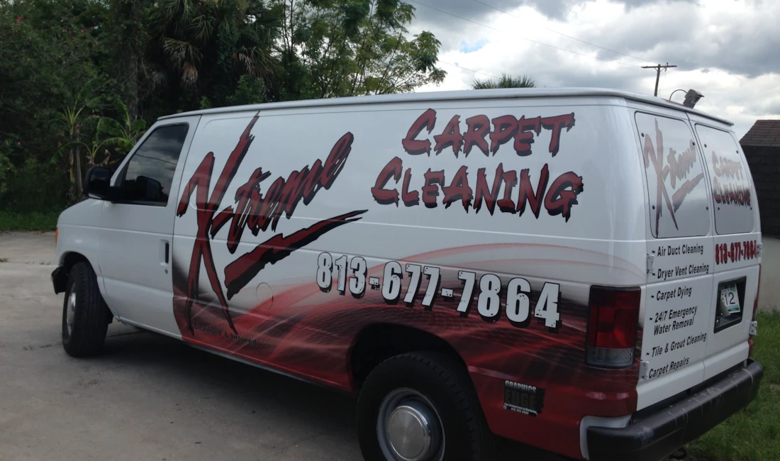 Xtreme Carpet Cleaning Partial Wrap