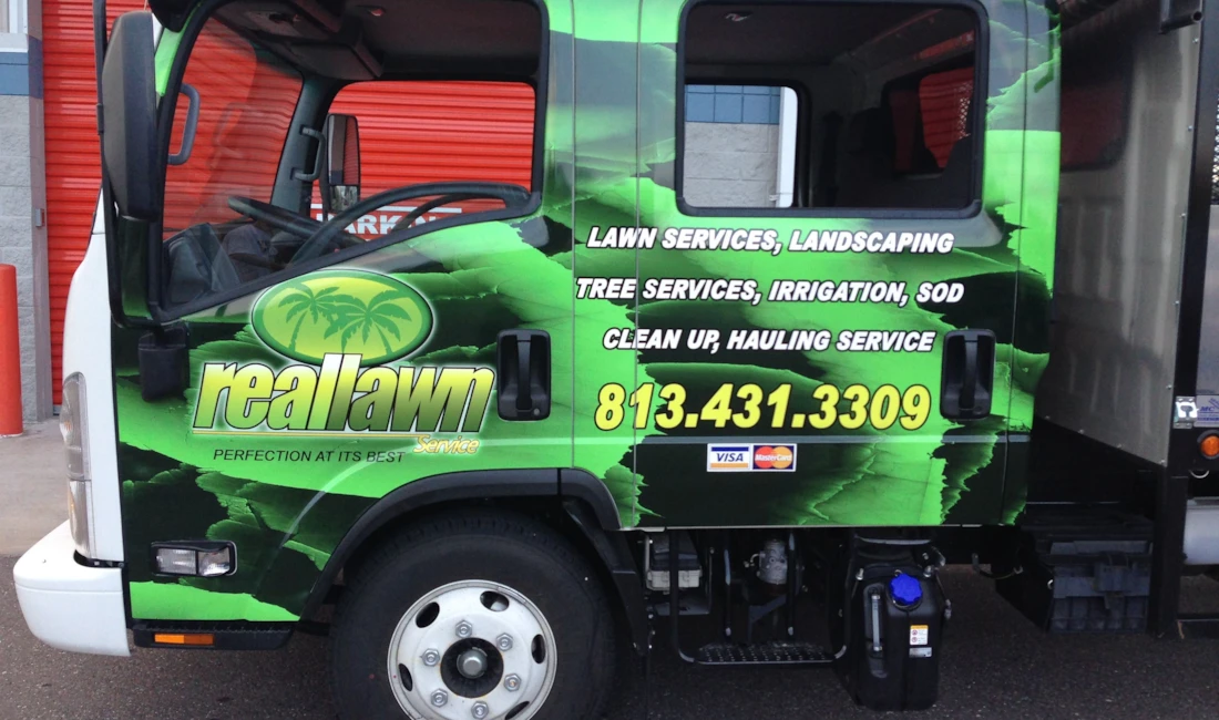 RealLawn Truck Wrap