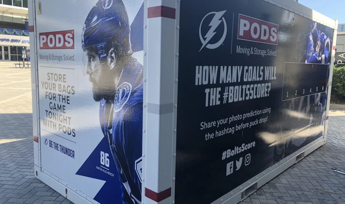 Lightning Hockey POD Wrap