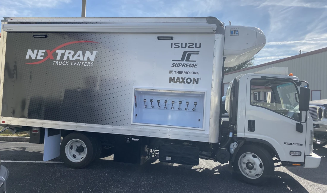 Nextran Truck Centers Beer Truck Wraps