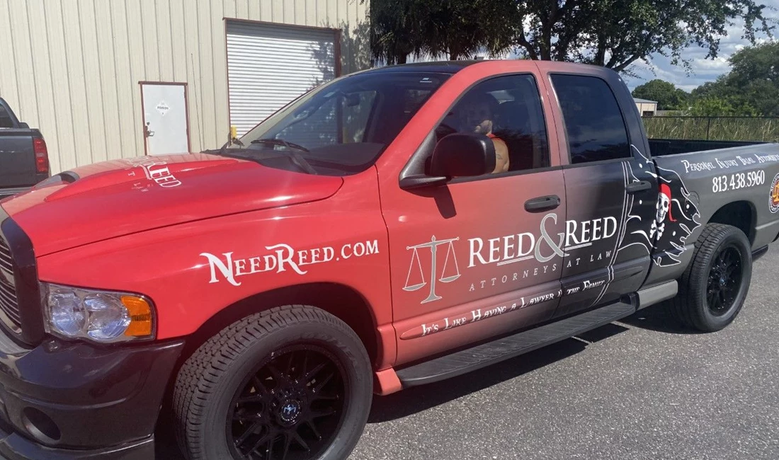 Reed & Reed Truck Wrap Full Vehicle Wraps