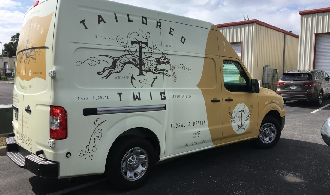 Tailored Twig Van Wrap