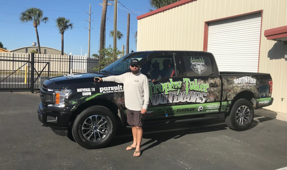 Trophy Taker Outdoors Truck Wrap