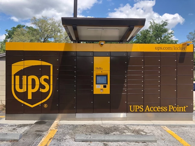 UPS Kiosk Wrap