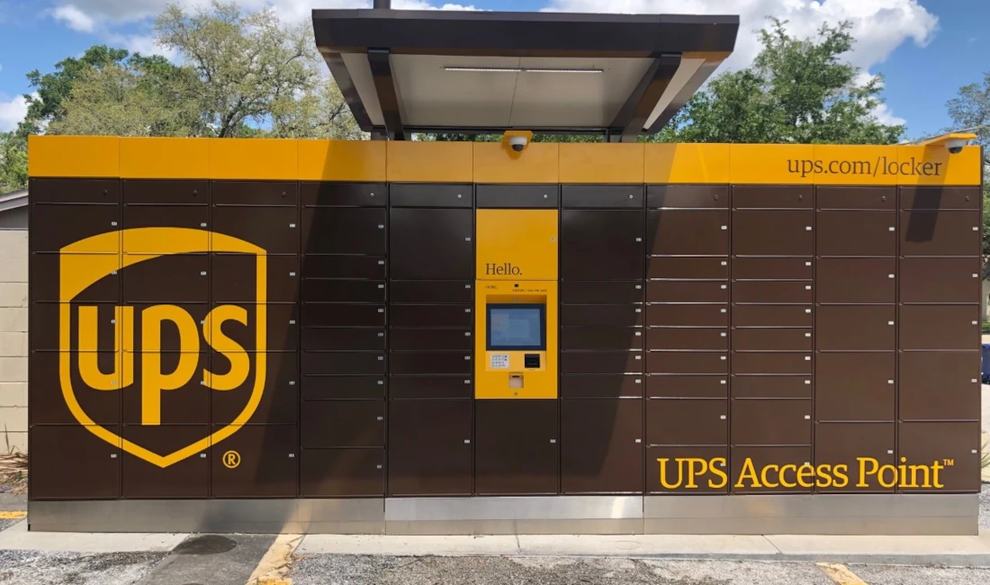 UPS Kiosk Wrap