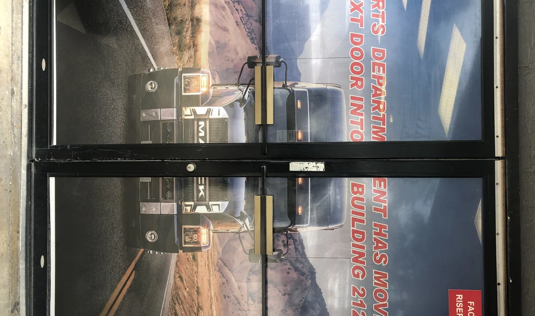 NEXTRAN Truck Centers Door, Window Decals, Signage & Graphics