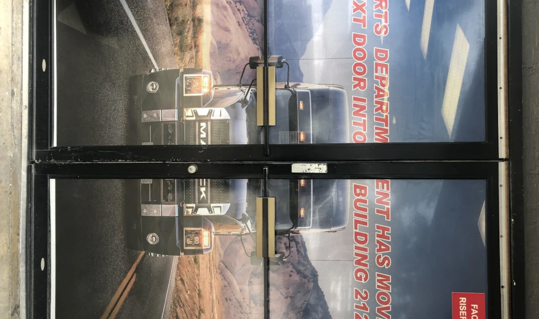 NEXTRAN Truck Centers Door, Window Decals, Signage & Graphics