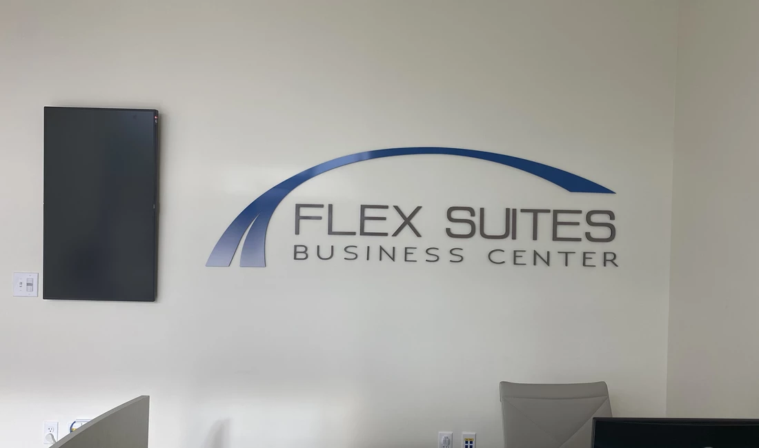 Flex Suites Dimensional Letters & Logo