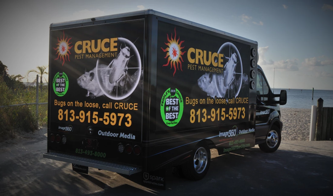 Cruce Pest Control Mobile Digital Truck Advertising