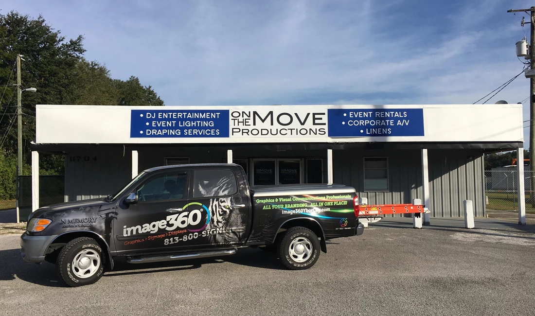 On The Move Productions Exterior & Outdoor Signage