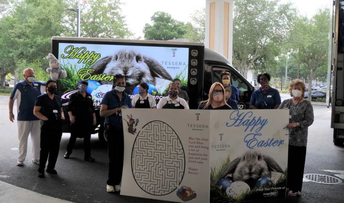 LED Mobile Billboard Celebration