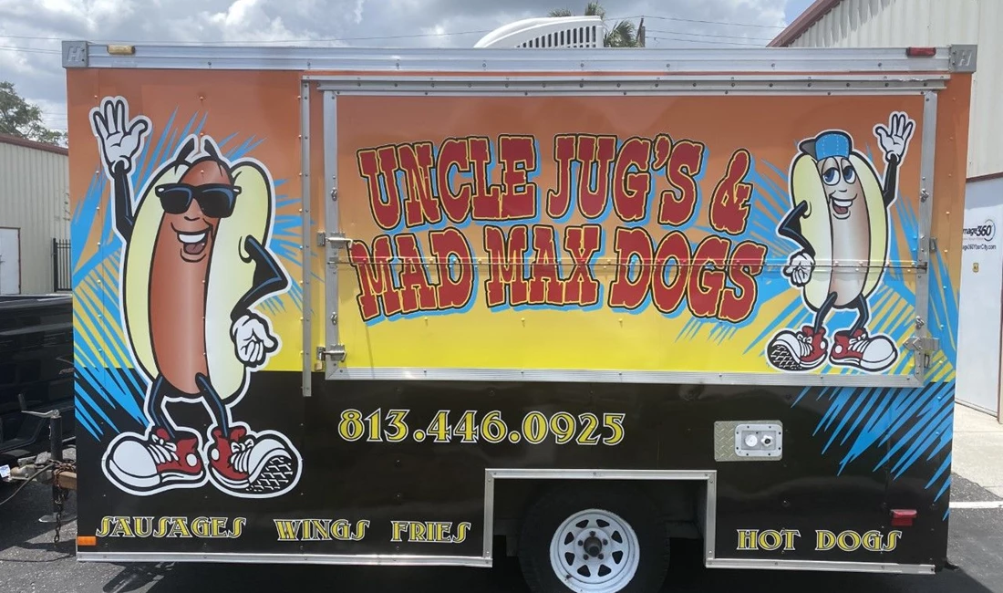 Uncle Jugs and Mad Max Dogs Food Truck Fleet Graphics & Wraps