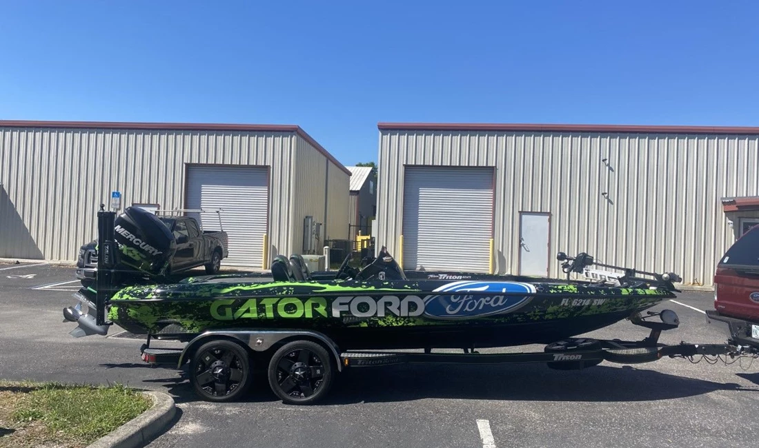 Gator Ford Boat & Watercraft Wraps & Decals by Image360 Tampa Ybor City
