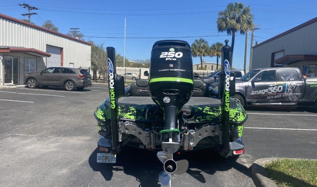 Gator Ford Boat & Watercraft Wraps & Decals by Image360 Tampa Ybor City