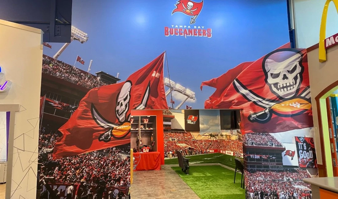 Tampa Bay Bucs Wall Graphics, Murals, & Custom Wallpaper