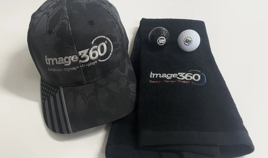 Hat Embroidery and Golf Towel Embroidery Promotional Products