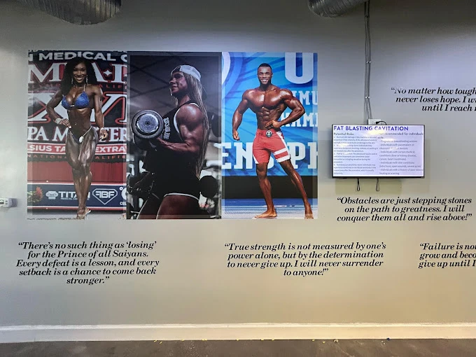 Revitalize your gym, health club, or fitness facility with wall graphics, murals, and custom wallpaper. Create an inspiring atmosphere!