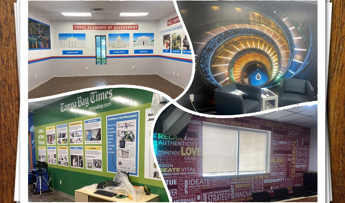 Office and Home Custom Wall Graphics, Murals, and Custom Wallpaper