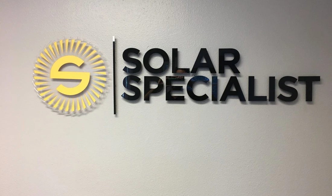 Solar Specialist 3D Signs and Dimensional Letters and Logos
