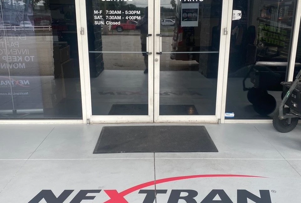 Nextran Truck Centers Storefront Graphics, Window Decals, Signage and Graphics