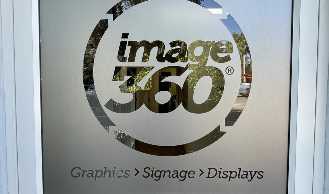 Custom frosted window decals, signage, and graphics. Add privacy and style to your space with elegant, durable designs.