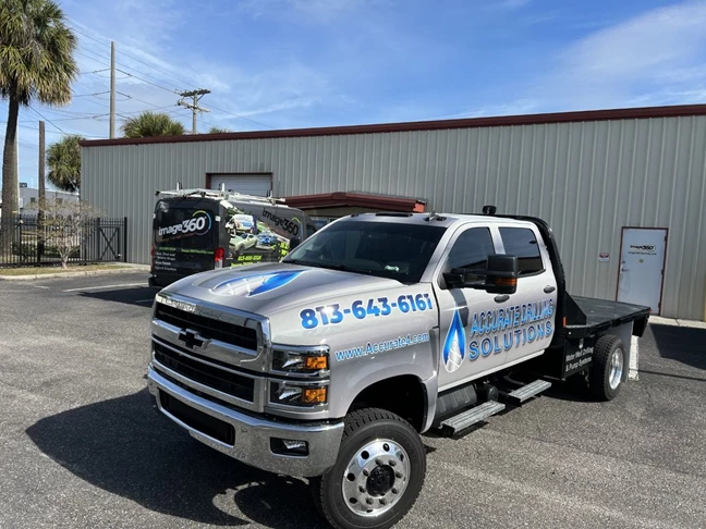 Accurate Drilling Fleet Wraps and Graphics
